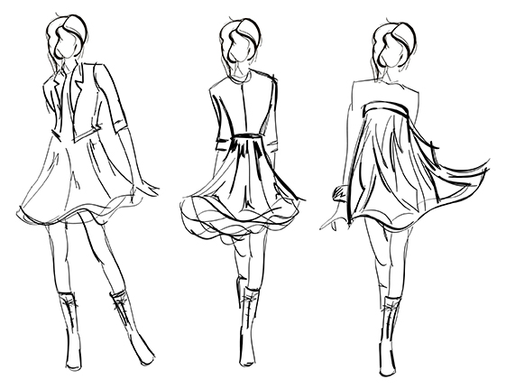 Home fashion sketches 2